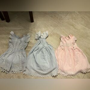 Tutu du monde bundle two dresses (18-24m) one romper (2-3T)
